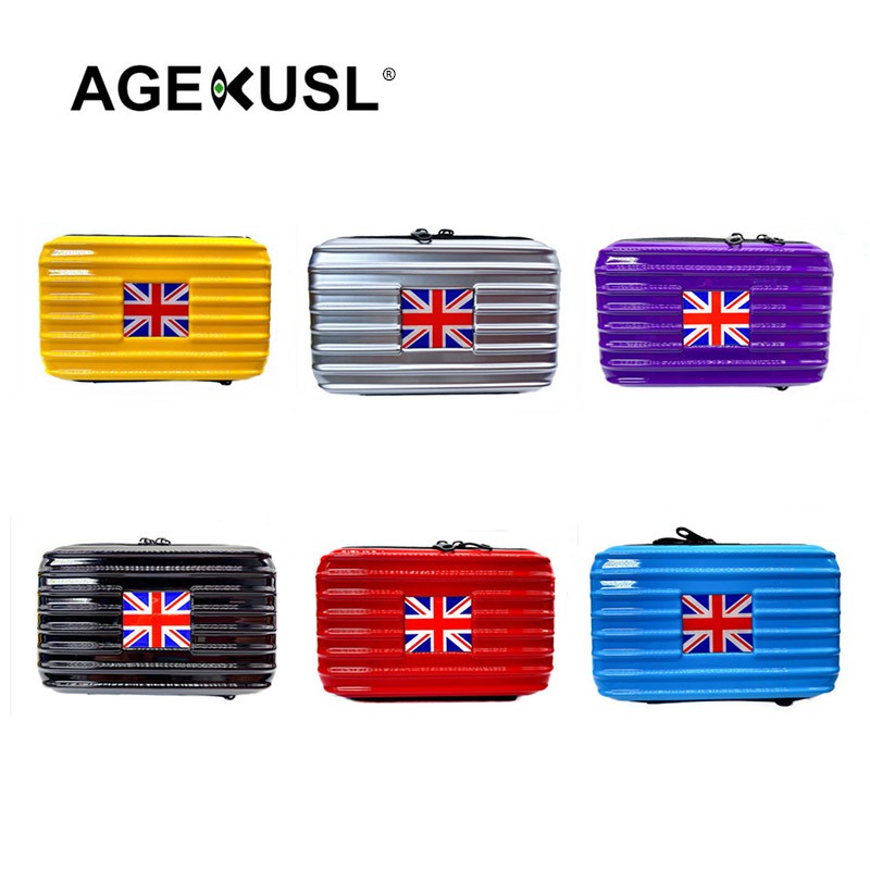 AGEKUSL Bike Basket Bag Front Rack Pack Túi vận chuyển cho Brompton 3 Sixty Pikes United Trifold gấp xe đạp