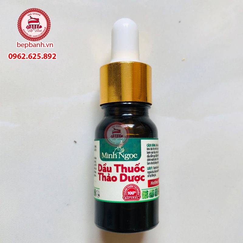 Dầu thuôc thao dược Minh Ngọc - Cầm mau, giam bầm tím