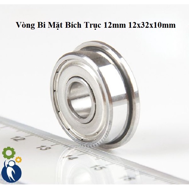 Vòng Bi Mặt Bích Trục 12mm 12x32x10mm