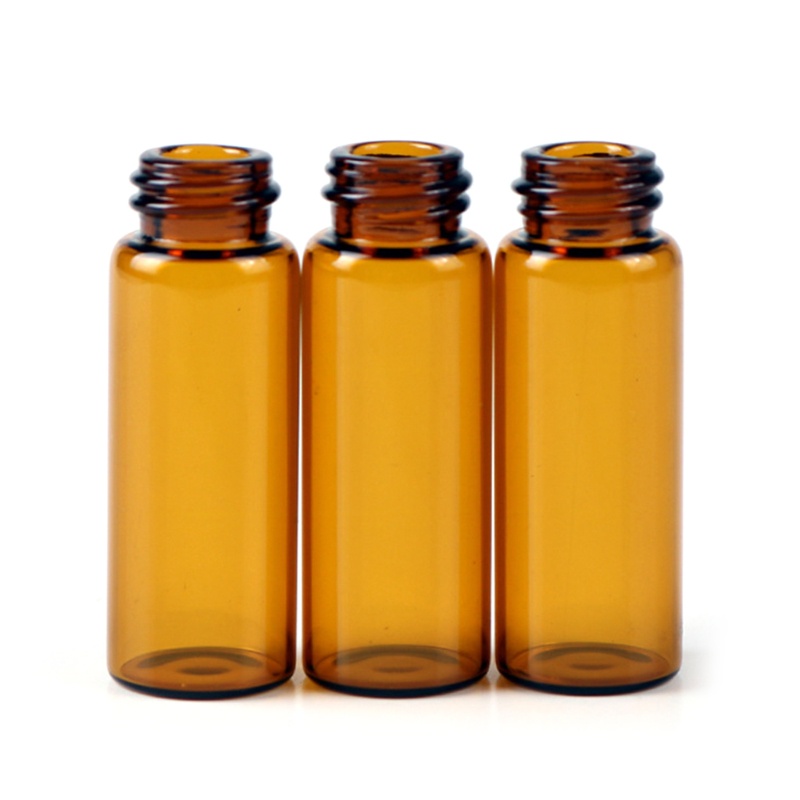 Set 10 Lọ Thủy Tinh Rỗng Mini 3ml 5ml Có Thể Đổ Đầy Tiện Lợi Du Lịch