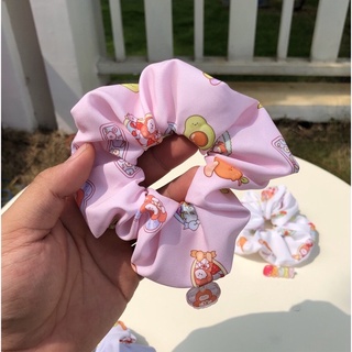 Cột tóc Scrunchies Milk Tea