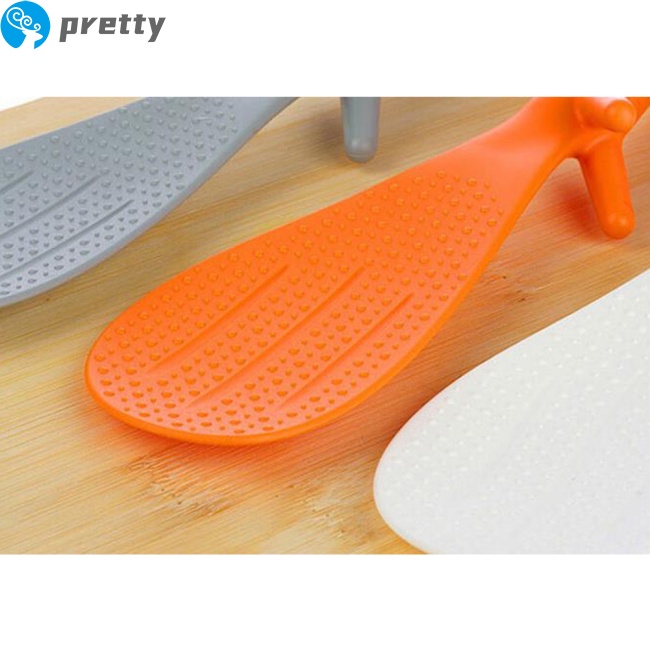 Muỗng múc cơm chống dính hình chú sóc dễ thương tùy chọn màu sắc