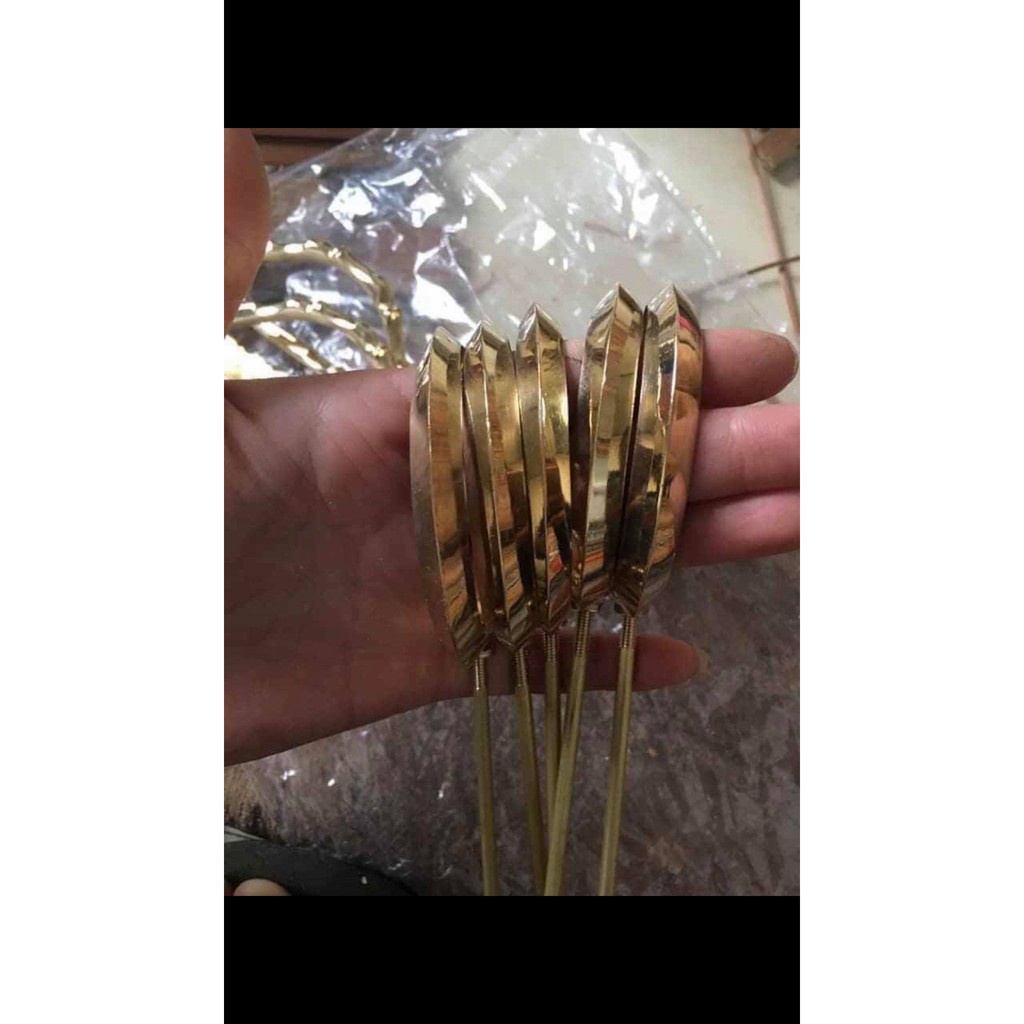 Phụ kiện lồng chim Minibica móc đồng treo lồng chim cực đẹp PK14