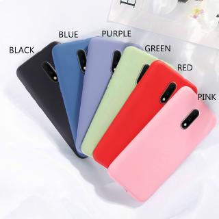 Ốp điện thoại trơn màu nhiều mẫu mã cho điện thoại One Plus 6 6T 7 Pro