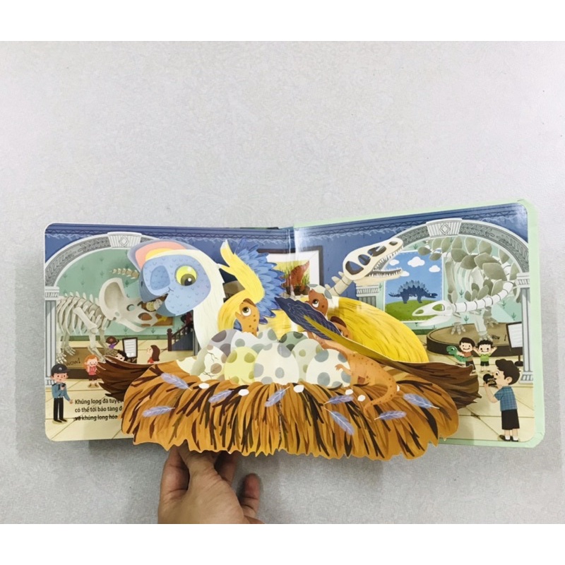 Sách - Khám phá thế giới nhỏ Khủng Long