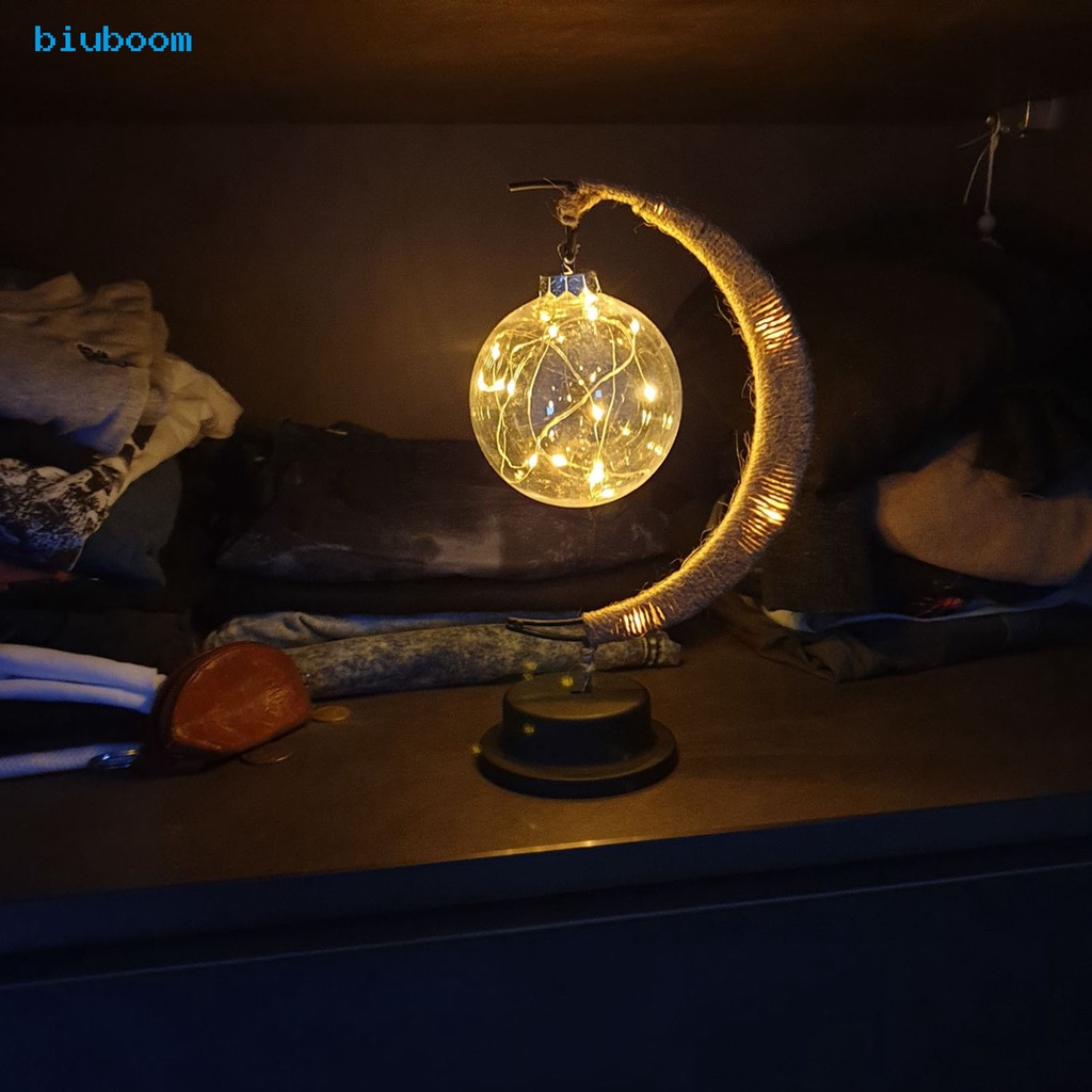 biuboom Widely Applied LED Lights Moon-Star Sign LED Night Lamp Well Designed for Home