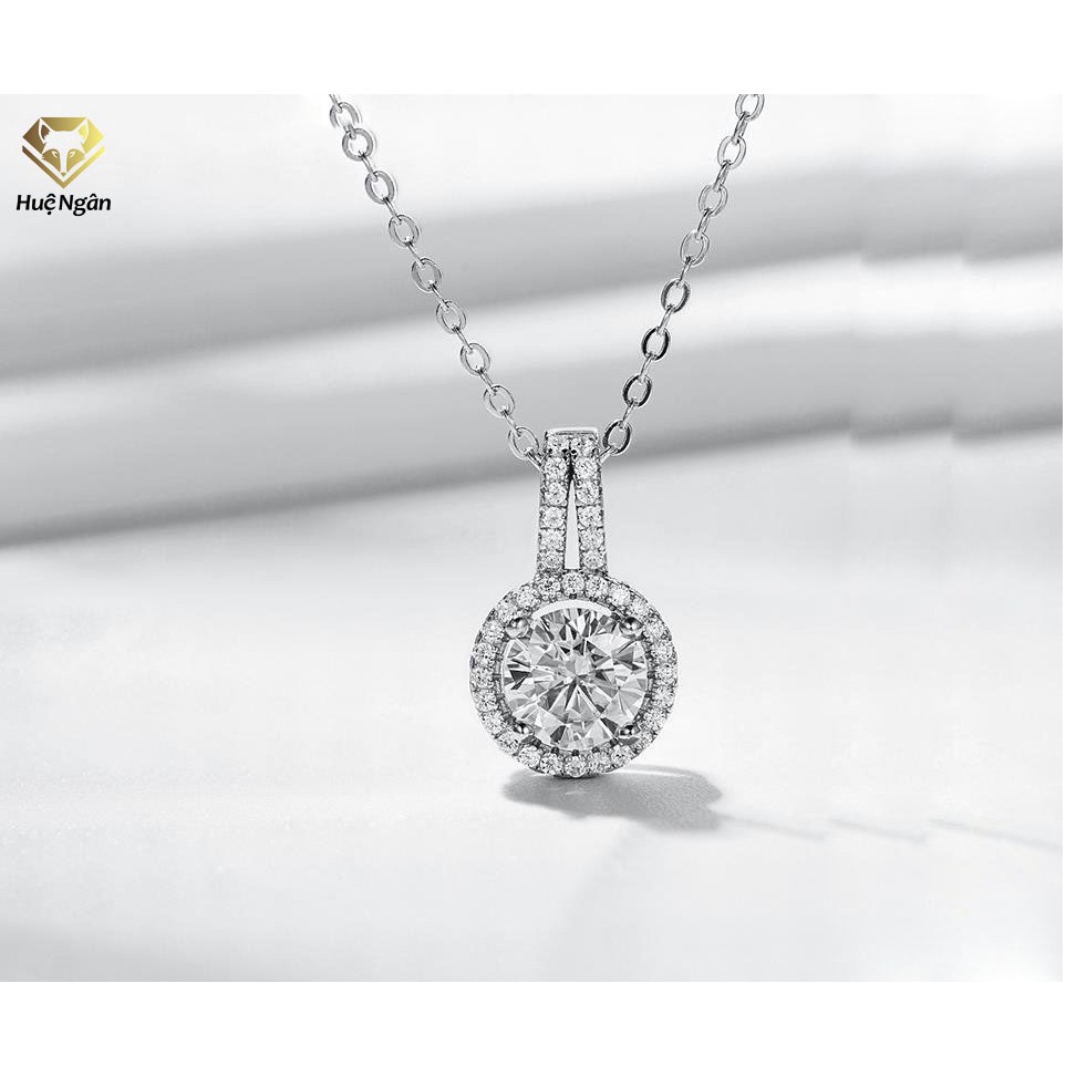 Dây chuyền bạc Ý 925 Huệ Ngân - Vòng tròn cá tính PP1593