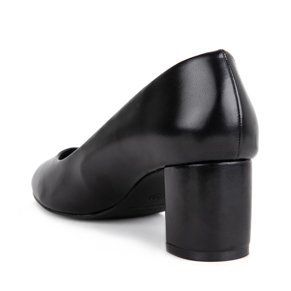 Giày Cao gót mũi tròn đế trụ cao 5cm - Sablanca 5050BT0016