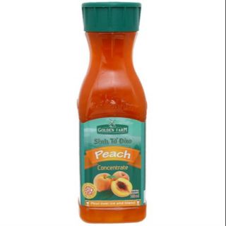 Sinh tố Đào nguyên chất Golden Farm chai 500ml