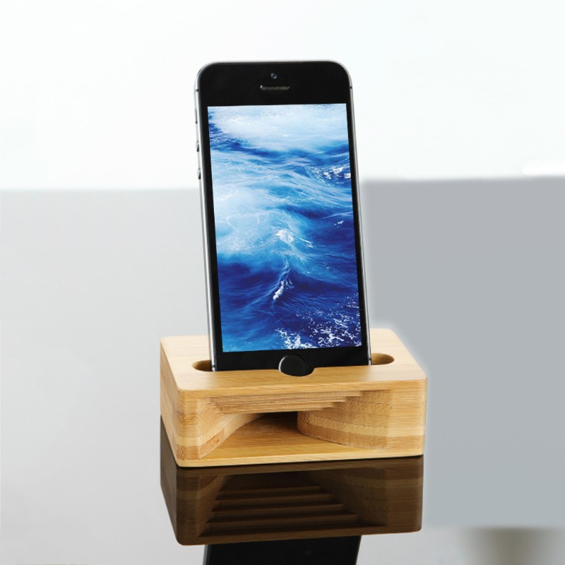 Star✨Phone Sound Amplifier Universal Bamboo Mobile Holder 