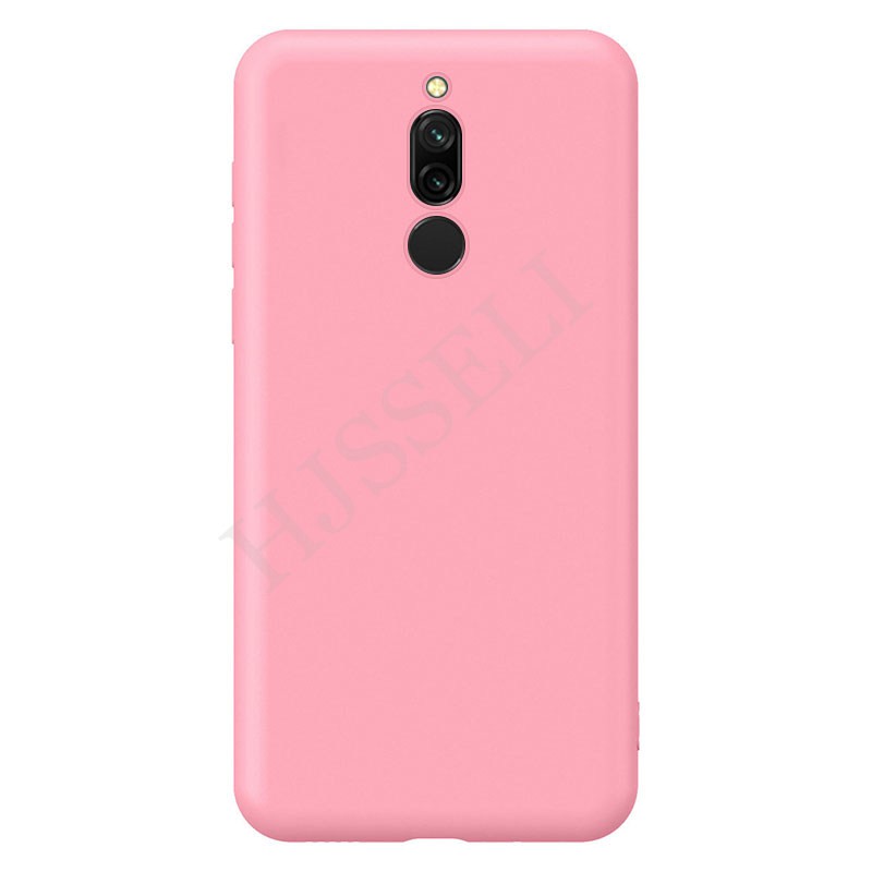 Ốp điện thoại silicon trơn màu thời trang cho Xiaomi Redmi 8 Redmi8