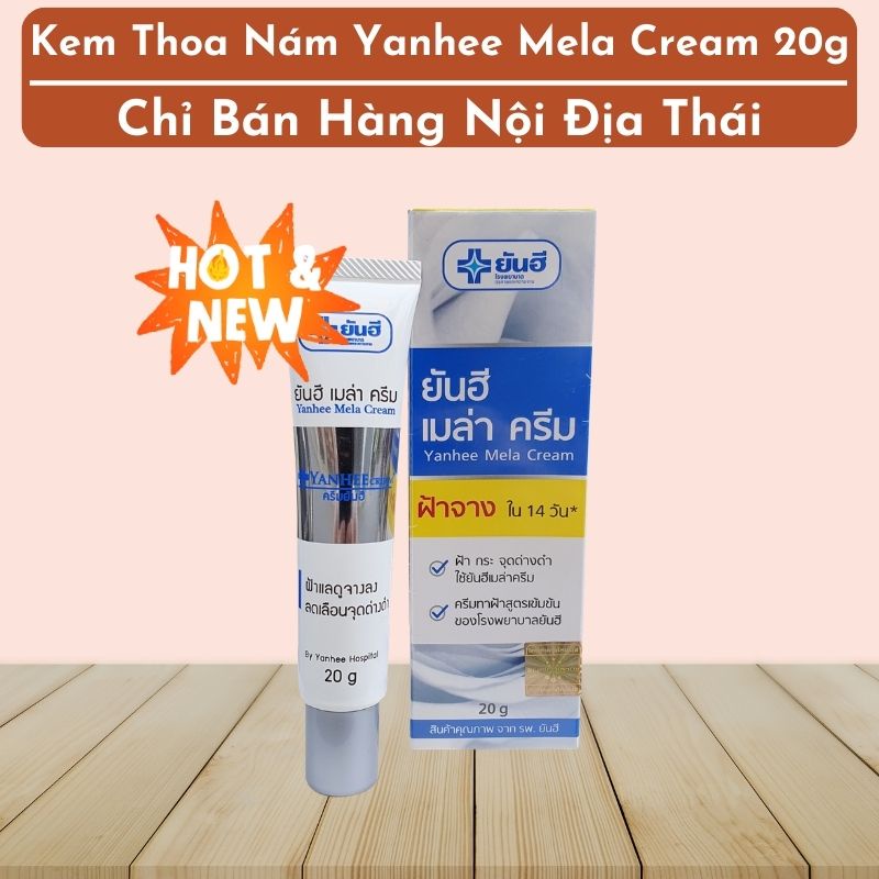 Kem Thoa Nám Yanhee Thái Lan (Yanhee Mela Cream 20g) Hàng Nội Địa