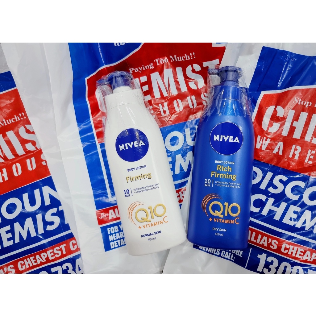 Dưỡng thể Nivea Body Lotion Q10 + Vitamin C