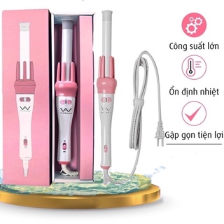 Máy uốn tóc xoăn tự động 360 vivid & vogue⚡𝑭𝑹𝑬𝑬 𝑺𝑯𝑰𝑷⚡máy làm tóc uốn xoăn tự động - hàng chính hãng lược làm xoăn xoay