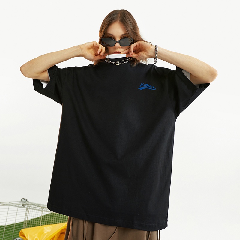 NRVP Áo Thun Cổ Tròn Oversize Thời Trang Hàn Quốc 2022 Cho Nữ