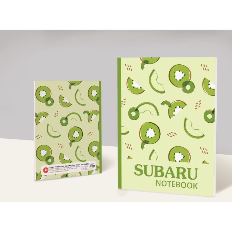 [Mã LIFEBOOK2 giảm 10% đơn 0Đ] Tập học sinh Subaru 100 trang Fruit - Cakes - Hoạt Hình - 4 ô ly - đl 82gsm