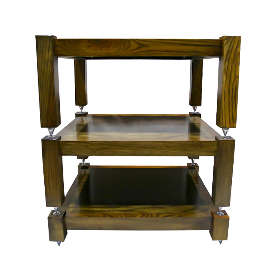 Kệ gỗ để âm ly/ Kệ để thiết bị âm thanh/ kệ 3 tầng gỗ sồi Nga giá tốt nhất - Anh Tài Audio