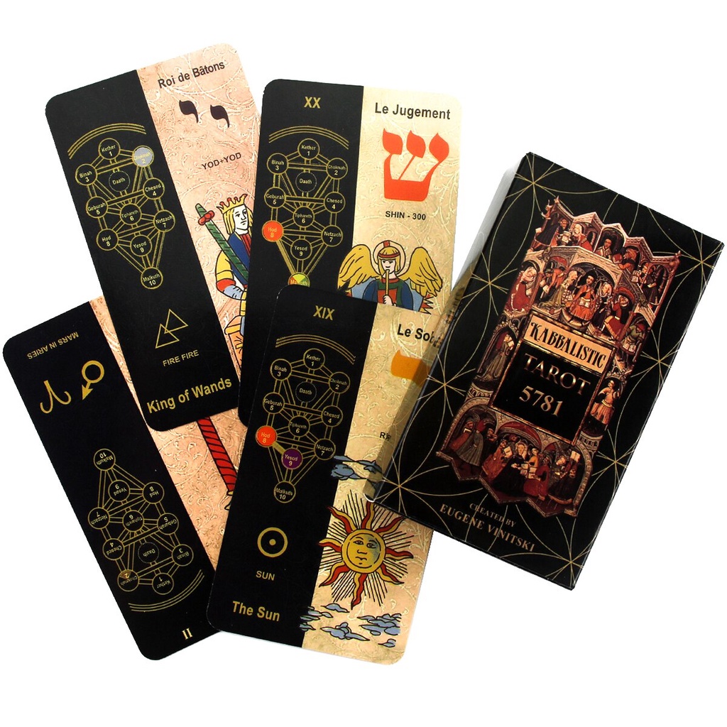 Bộ Bài Kabbalistic Tarot 5781 T12