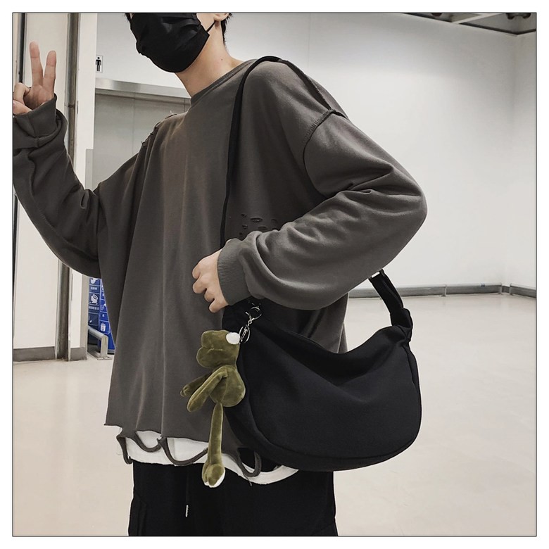 Túi Đeo Chéo canvas thời trang hàn quốc, dành cho học sinh đi học , đi chơi | BigBuy360 - bigbuy360.vn