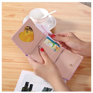 Ví nữ cầm tay mini Happy Botusi-Hồng
