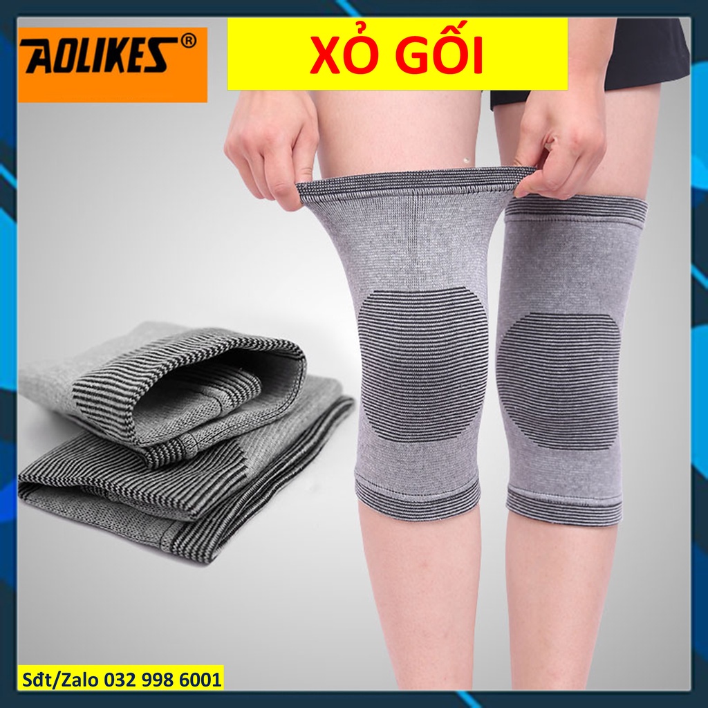 Xỏ gối Bó gối thể thao Băng gối thể thao Bảo vệ đầu gối chính hãng Aolikes 666 7718 7723 7710 7720 7721 7725 7316 ddcg