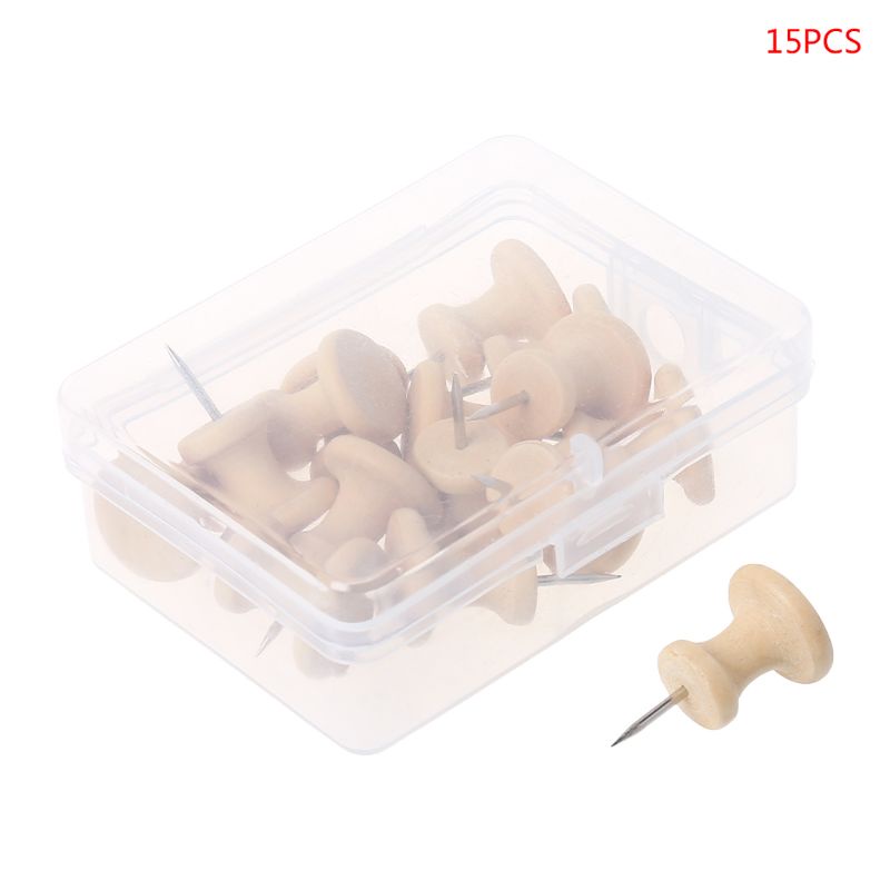 Set 15 Nút Ghim Bấm Gắn Ảnh Treo Tường Trang Trí