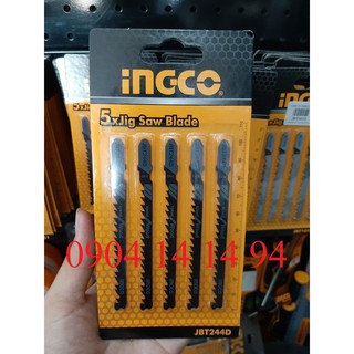 74mm Bộ lưỡi cưa lọng gỗ 5 chi tiết INGCO JBT244D