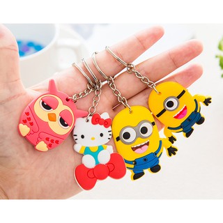 Móc Chìa Khóa Nhựa Dẻo Cute