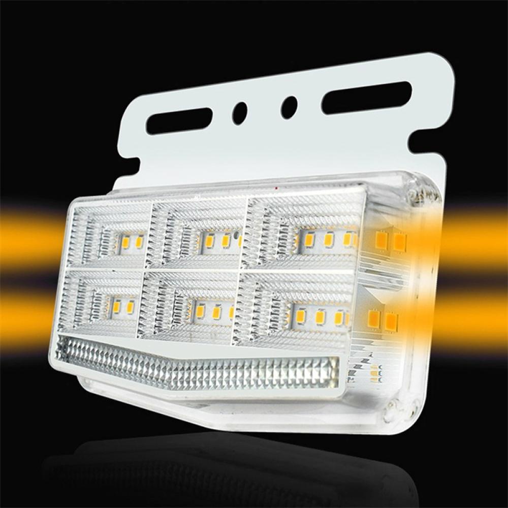 Đèn Tín Hiệu 24V 42LED Siêu Sáng Chống Thấm Nước Dành Cho Xe Tải Địa Hình I1W4