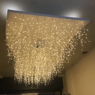 Led rèm mưa, dài 6m, rũ 60cm- giá rẻ nhất thị trường