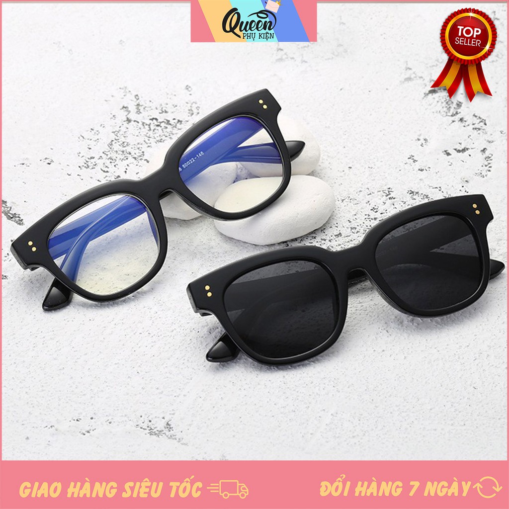 Kính Gọng Cận From Vuông 2 Chấm Gọng Chữ V Hot Trend | BigBuy360 - bigbuy360.vn