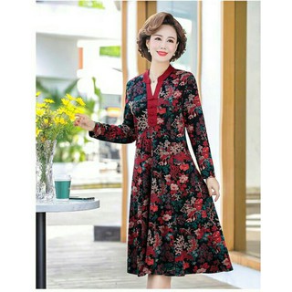 đầm nữ trung niên thời trang