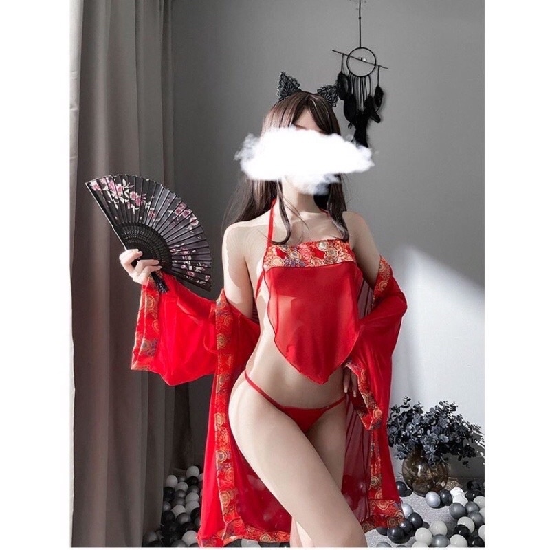 Set đồ ngủ cosplay hoạ tiết hoàng gia cổ trang | BigBuy360 - bigbuy360.vn