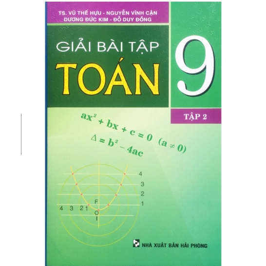 Sách - Combo Giải Bài Tập Toán 9 (Tập 1+Tập 2)