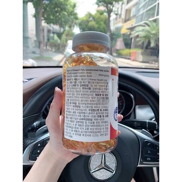 Dầu cá 3 mega bổ sung DHA Hàn Quốc