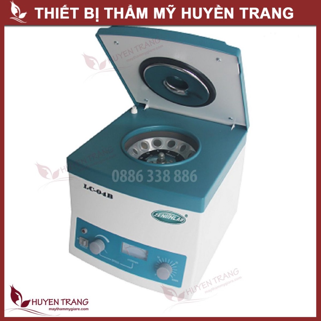 Máy Ly Tâm 12 Ống LC-04B - Làm Đẹp Da Với Huyết Tương Giàu Tiểu Cầu (PRP) - Thẩm Mỹ Huyền Trang