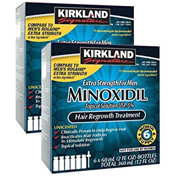 #FREESHIP - Minoxidil 5% Kirkland Chính Hãng - Thuốc Mọc Râu Tóc - Trị Hói - Dưỡng Rậm Chân Mày