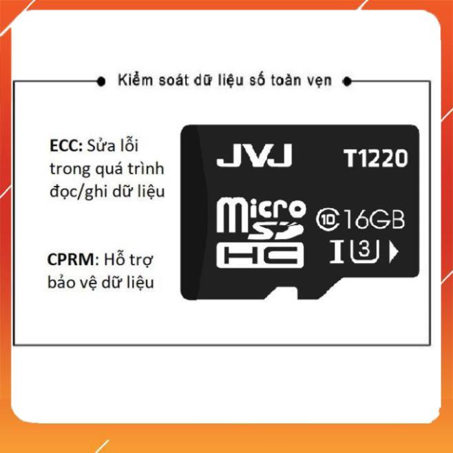 Thẻ nhớ JVJ 32GB/16GB/8GB/4GB tốc độ cao, bảo hành 5 năm chính hãng