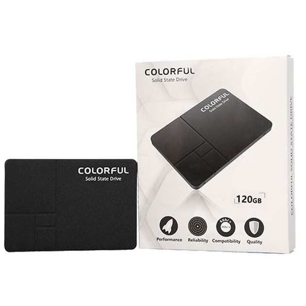 SSD 120GB Colorful SL300 Sata III 6Gb/s Tốc Độ 530/450Mbs - BH 3 Năm Chính Hãng Network Hub (NWH)