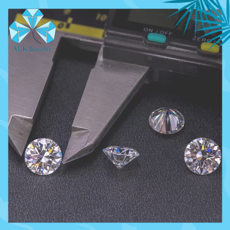 KIM CƯƠNG NHÂN TẠO – MOISSANITE NƯỚC D – ĐỘ TINH KHIẾT FL -FULL KIỂM ĐỊNH GRA – GIÁ TỐT NHẤT THỊ TRƯỜNG