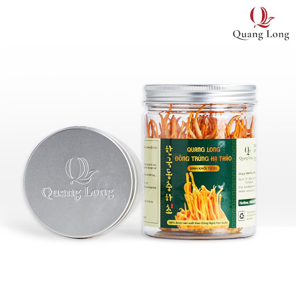 ĐÔNG TRÙNG HẠ THẢO QUANG LONG SINH KHỐI TƯƠI 130G | BigBuy360 - bigbuy360.vn