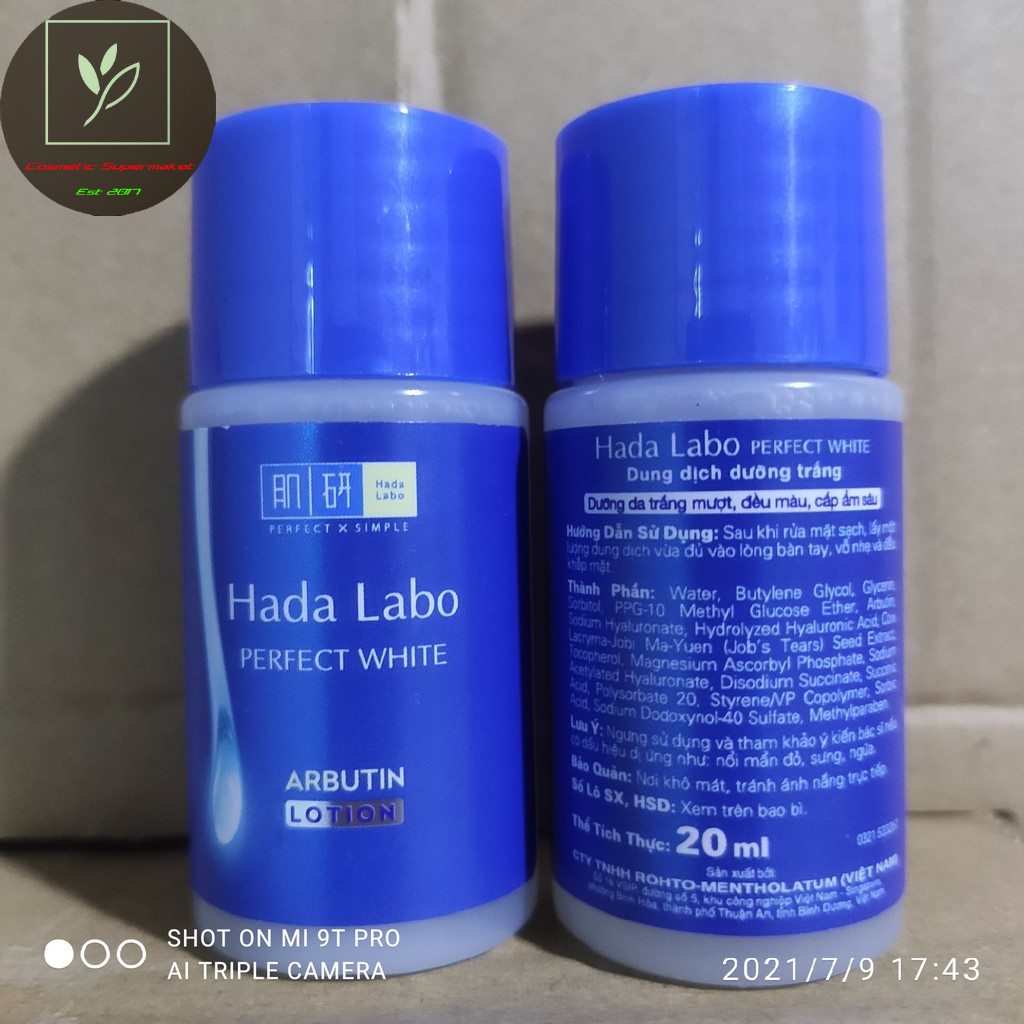 (20ml) Dung dịch dưỡng ẩm Hadalabo.
