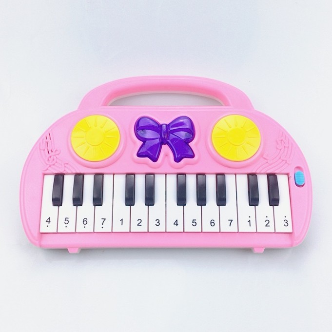 Đồ chơi nhạc cụ đàn Organ Hello Kitty giúp bé nhận biết giai điệu, âm thanh, chất liệu nhựa an toàn, đảm bảo sức khỏe