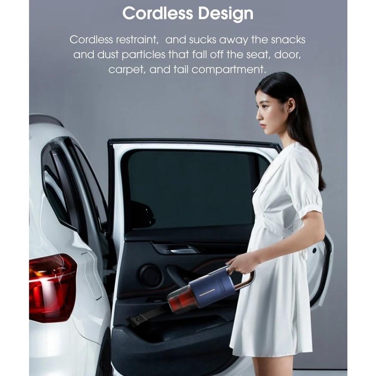 Máy hút bụi, lau sàn không dây cầm tay phiên bản mới Deerma DEM - VC20 PRO