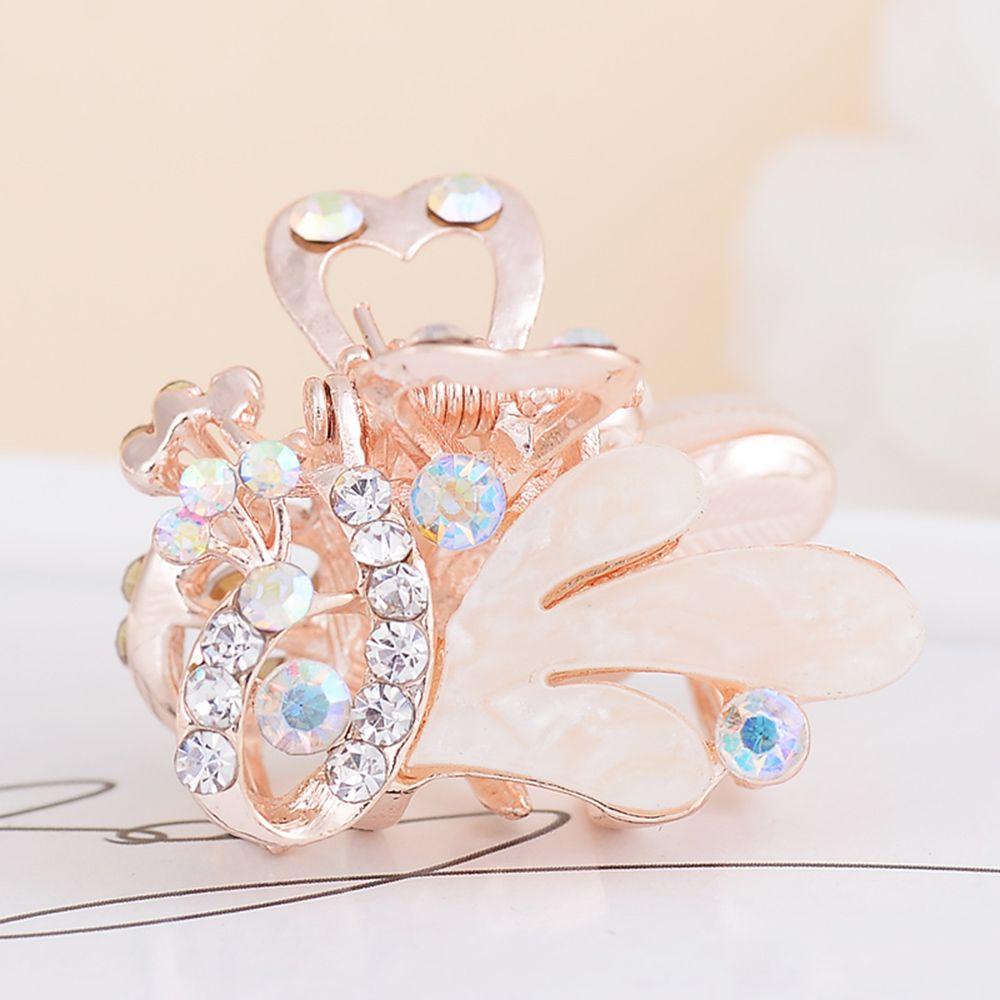 Kẹp Tóc Mini Hình Chim Công Phong Cách Hàn Quốc|Kẹp Tóc Móng Vuốt