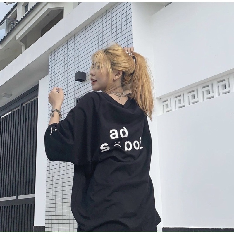 Áo phông nam nữ sadboiz hàng cotton 100% form rộng freesize cao cấp bigsize