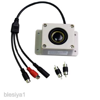 Loa Âm Thanh Kèm Mic Chống Nước IP66 Hỗ Trợ Điều Chỉnh Âm Lượng Cho Máy Quay An Ninh Blsiya1