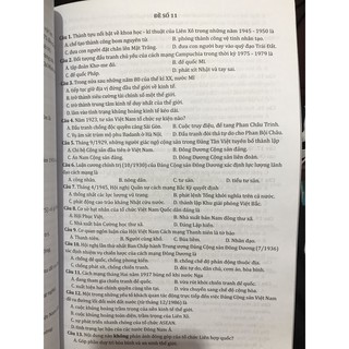 Bộ Đề Đánh Giá Năng Lực Môn Lịch Sử