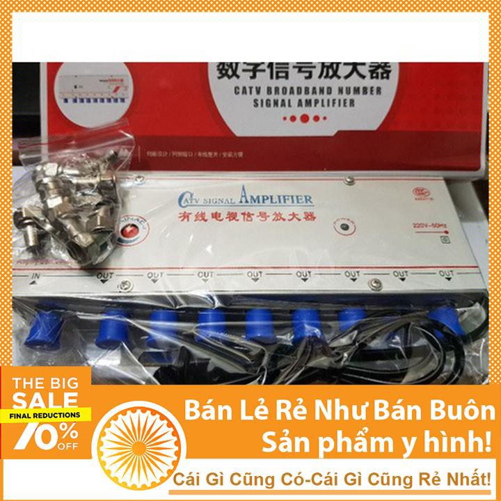 Chia Tín Hiệu Cáp Tivi Điện 1 Ra 8 Giá Rẻ