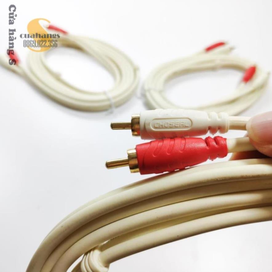 Cáp AV Choseal bông sen nhập khẩu - BH 12 tháng